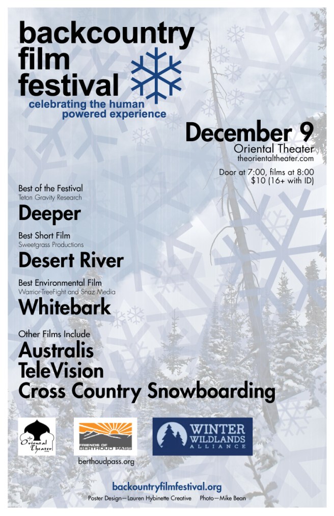 Backcountry Film Festival poster